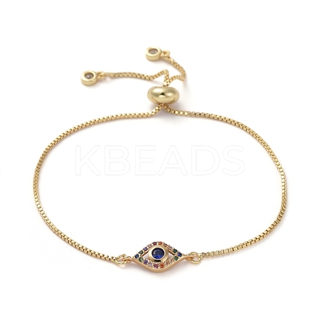 Adjustable Brass Slider Bracelets BJEW-JB05036-02-1