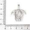 Brass Micro Pave Cubic Zirconia Pendants KK-A241-09P-3