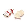 Alloy and Enamel Pendants PALLOY-T092-54-2