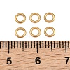 Ion Plating(IP) 304 Stainless Steel Closed Jump Rings STAS-G393-06G-14-2