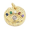 Rack Plating Brass Pendants KK-Q028-16G-1