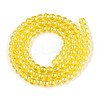 Electroplate Transparent Glass Beads Strands GLAA-T032-T4mm-AB12-A-3