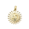 Brass Pendants KK-B187-02B-02G-1