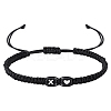 1Pc Adjustable Nylon Cord Braided Bracelets for Women Men BJEW-LP0001-31A-X-1