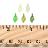 800Pcs 5 Colors Transparent Acrylic Charms TACR-FS0001-56-5
