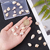 1 Strand Natural Baroque Pearl Keshi Pearl Beads Strands PEAR-NB0001-28-4