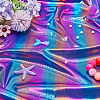 Rainbow Color Polyester Fabric DIY-WH0569-80B-5