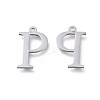 Tarnish Resistant 304 Stainless Steel Charms STAS-K215-18P-2