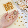 100Pcs Alloy Beads FIND-ME0002-06G-3