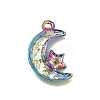 Ion Plating(IP) 304 Stainless Steel Pendant Rhinestone Settings STAS-F282-02MC-2