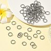 Tarnish Resistant 304 Stainless Steel Open Jump Rings X-STAS-E066-11-8mm-5