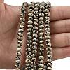 Natural Dalmatian Bead Strands G-D344-A26-2