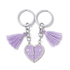 2Pcs Alloy Split Pendant Keychains KEYC-JKC01444-01-2