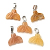 Natural Topaz Jade Pendants G-Z067-01P-05-2