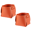 2Pcs PU Leather Jewelry Plate AJEW-CN0002-74A-1