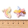 Opaque Resin Decoden Cabochons RESI-M041-05-3