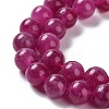 Dyed Natural Malaysia Jade Beads Strands LS-G-G021-02B-03-3