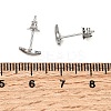 304 Stainless Steel Stud Earrings for Women LS-EJEW-G459-01B-P-3