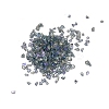 Electroplate Glass Chip Beads GLAA-WH0006-05A-2