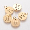 304 Stainless Steel Charms STAS-Q201-T445-3G-1