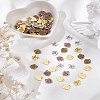 100Pcs 5 Colors Ideas for Valentines Day Gifts Tibetan Style Alloy Charms TIBEP-LP0001-19-1