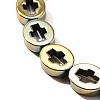 Electroplated Synthetic Non-magnetic Hematite Beads Strands G-L613-Z01-02K-3