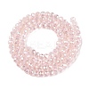 Electroplate Glass Beads Strands EGLA-A044-T3mm-B22-3