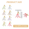 Acryli & Shell Pearl Pendants PALLOY-FH00052-2
