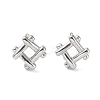 Non-Tarnish 304 Stainless Steel Stud Earrings EJEW-Q788-04P-1