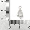 Brass Pave Cubic Zirconia Connector Charms KK-Z120-31P-03-3