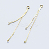 Long-Lasting Plated Brass Chandelier Component Links X-KK-K204-151G-NF-1