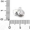 Brass Rhinestone Pendants KK-E793-20P-3
