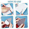 Custom Transparent Rubber Anti-Slip Stick Shoes Pad DIY-WH0292-94B-4