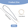 Natural Gemstone Name Card Straps HJEW-FH00039-2