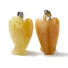 Natural Topaz Jade Pendants G-C095-03P-07-2