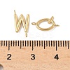 26Pcs 26 Styles 304 Stainless Steel Initial Connector Charms STAS-L022-517G-3