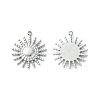 Non-Tarnish 304 Stainless Steel Charms STAS-L269-049P-1