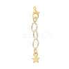 4Pcs Brass Oval Link Extender FIND-JF00187-3
