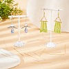 500Pcs 2 Colors Brass Flat Head Pins KK-SC0005-30A-4