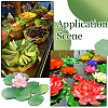 Artificial EVA Foam Lotus Leaf AJEW-SP0003-26D-7