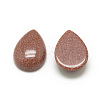 Synthetic Goldstone Cabochons G-R417-18x25-47-2