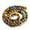 Natural Agate Beads Strands G-C082-A01-04-3