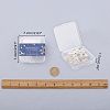 800Pcs 4 Style 316 Surgical Stainless Steel Beads STAS-SC0003-30-6