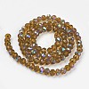 Electroplate Glass Beads Strands EGLA-A044-T4mm-L02-2