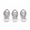 Tibetan Style Alloy Charms TIBEP-S319-091AS-RS-2