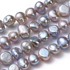 Natural Cultured Freshwater Pearl Beads Strands X-PEAR-R064-24-5