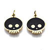 316 Surgical Stainless Steel Enamel Charms STAS-S116-333G-1