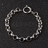 Tarnish Resistant 304 Stainless Steel Rolo Chain Bracelets LS-BJEW-H477-04-1