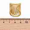 304 Stainless Steel Cuff Rings Ring Components SA-CBA098D-01G-D-3