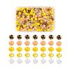 500Pcs 5 Colors Mixed Styles Glass Beads EGLA-LS0001-04-1